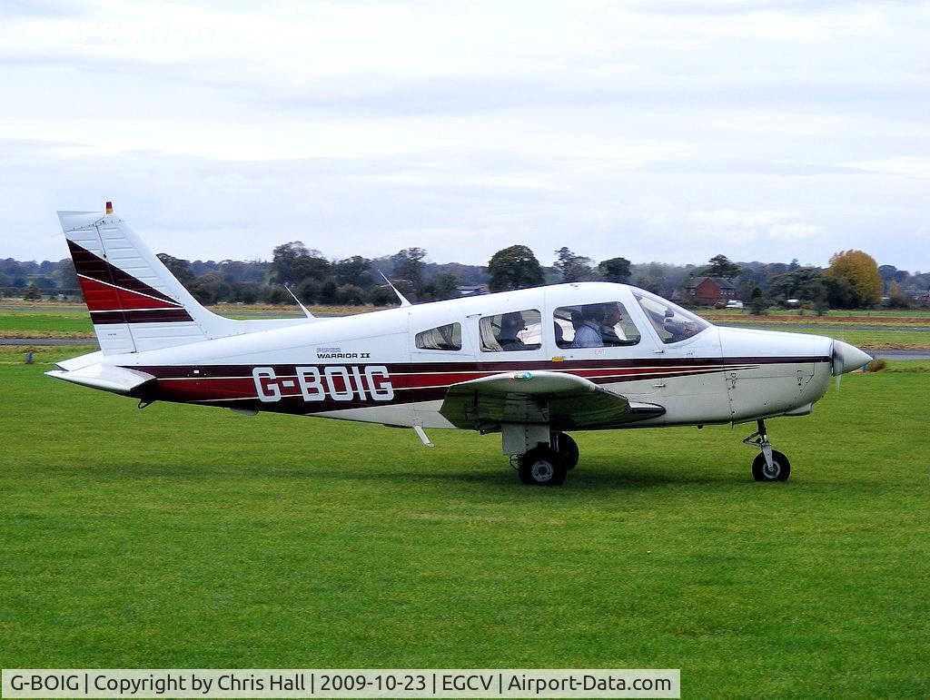 G-BOIG, 1985 Piper PA-28-161 Cherokee Warrior II C/N 28-8516027, Previous ID:  N4390B
