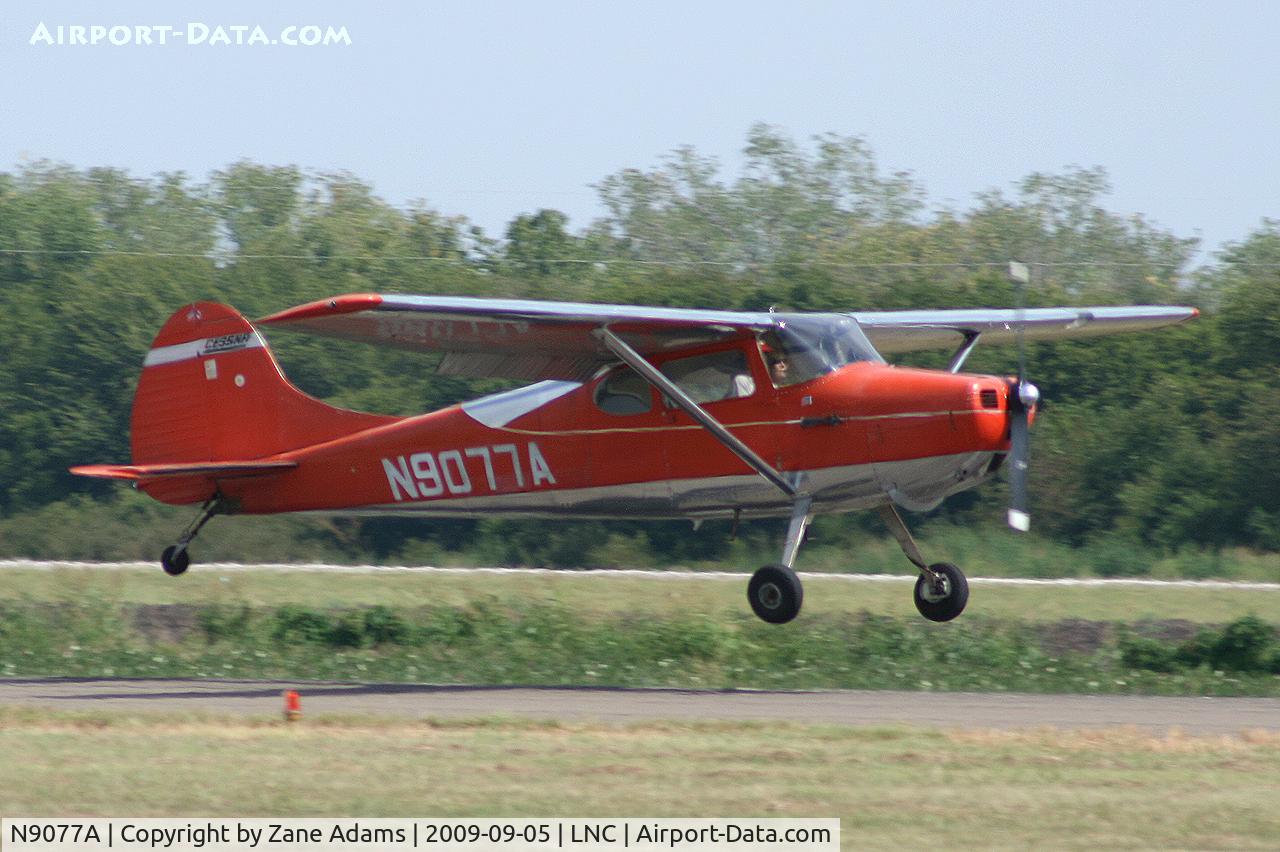 N9077A, 1949 Cessna 170A C/N 18836, At Lancaster Airport, Texas