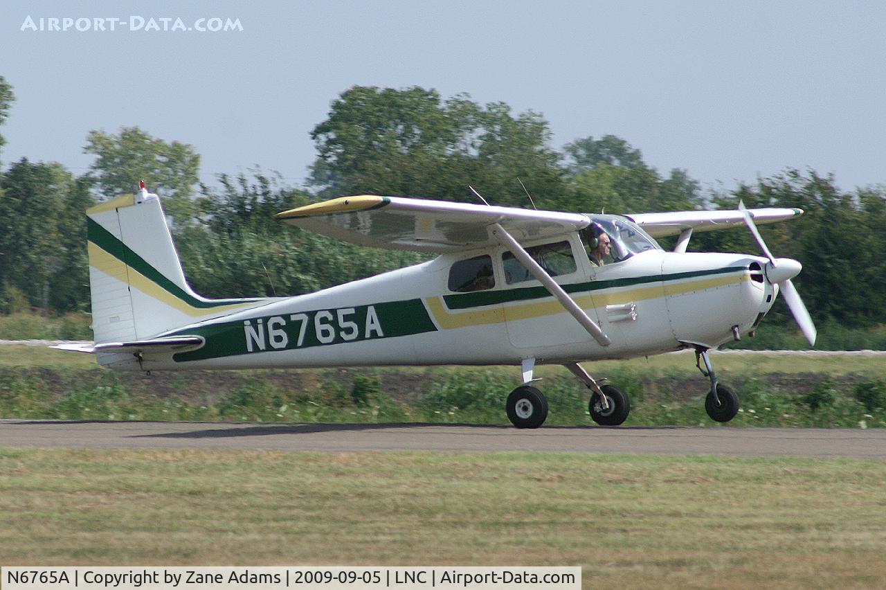 N6765A, 1956 Cessna 172 C/N 28865, At Lancaster Airport, Texas