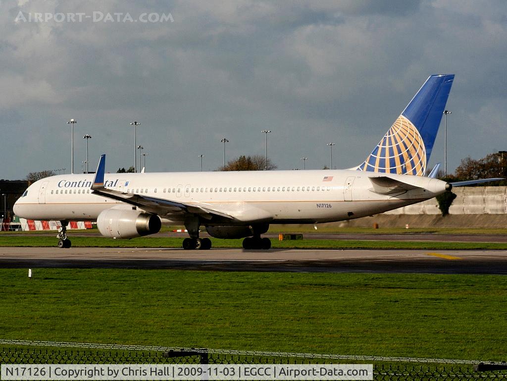 N17126, 1998 Boeing 757-224 C/N 27566, Continental Airlines