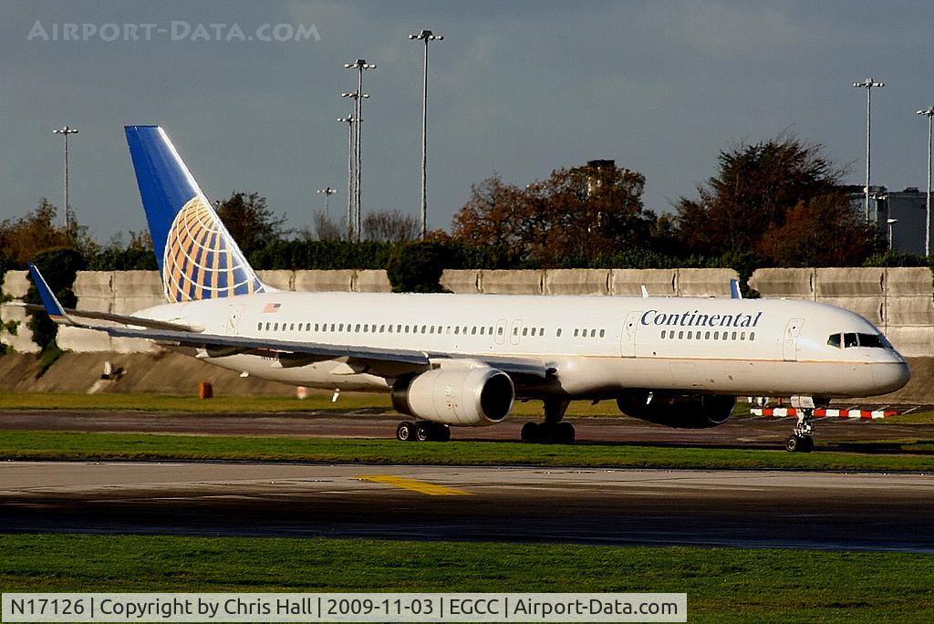 N17126, 1998 Boeing 757-224 C/N 27566, Continental Airlines
