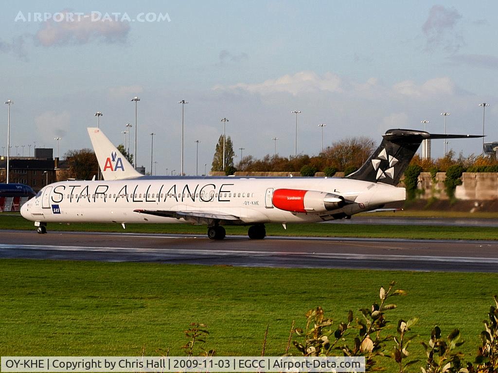 OY-KHE, 1988 McDonnell Douglas MD-82 (DC-9-82) C/N 49604, Scandinavian Airlines