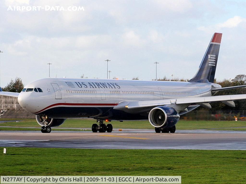 N277AY, 2001 Airbus A330-323 C/N 0380, US Airways
