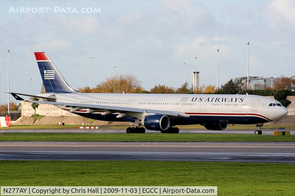 N277AY, 2001 Airbus A330-323 C/N 0380, US Airways