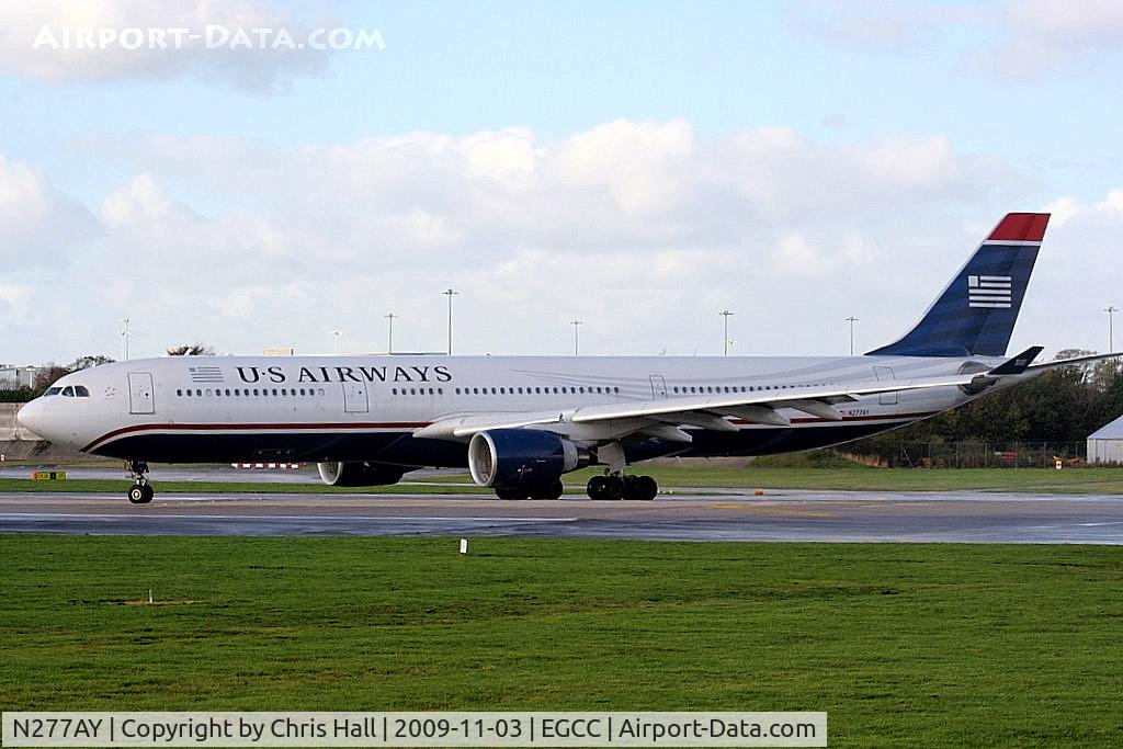 N277AY, 2001 Airbus A330-323 C/N 0380, US Airways