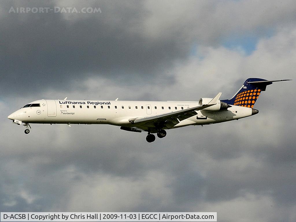 D-ACSB, 2001 Bombardier CRJ-701ER (CL-600-2C10) Regional Jet C/N 10028, Lufthansa Regional operated by eurowings