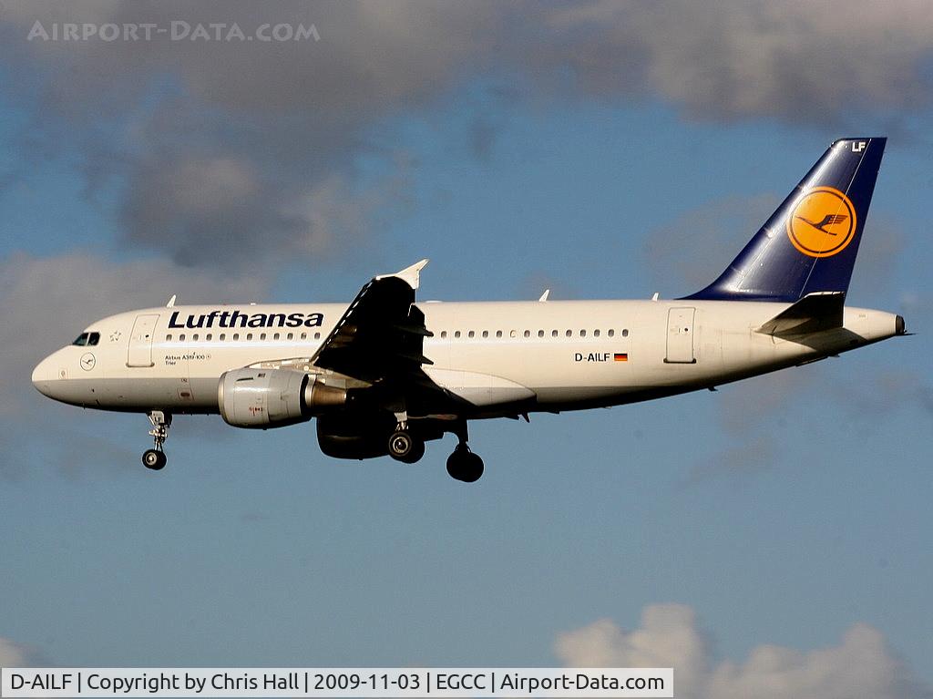 D-AILF, 1996 Airbus A319-114 C/N 636, Lufthansa