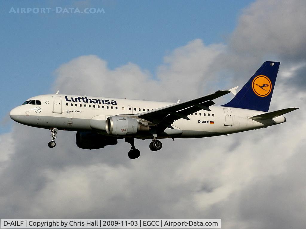 D-AILF, 1996 Airbus A319-114 C/N 636, Lufthansa