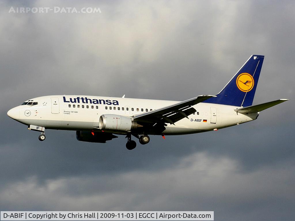 D-ABIF, 1991 Boeing 737-530 C/N 24820, Lufthansa