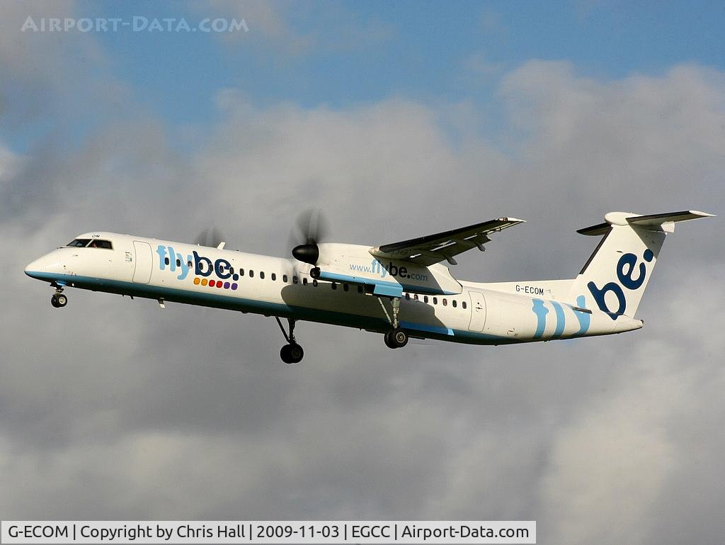 G-ECOM, 2008 De Havilland Canada DHC-8-402Q Dash 8 C/N 4233, flybe
