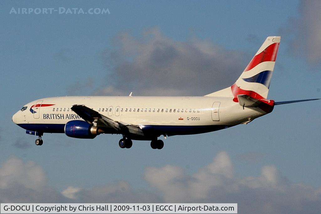 G-DOCU, 1992 Boeing 737-436 C/N 25854, British Airways
