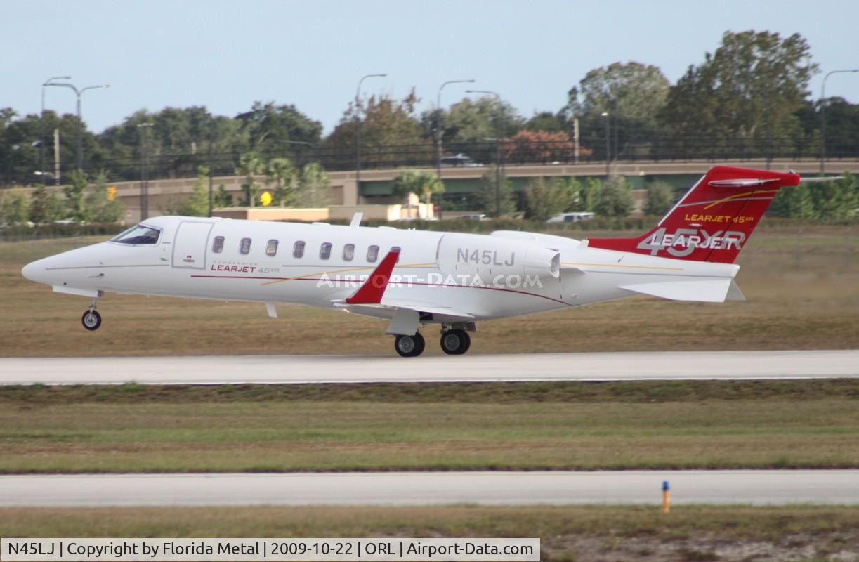 N45LJ, 2009 Learjet 45 C/N 45-392, Lear 45