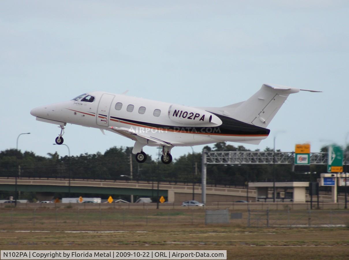 N102PA, 2009 Embraer EMB-500 Phenom 100 C/N 50000030, Embraer Phenom 100
