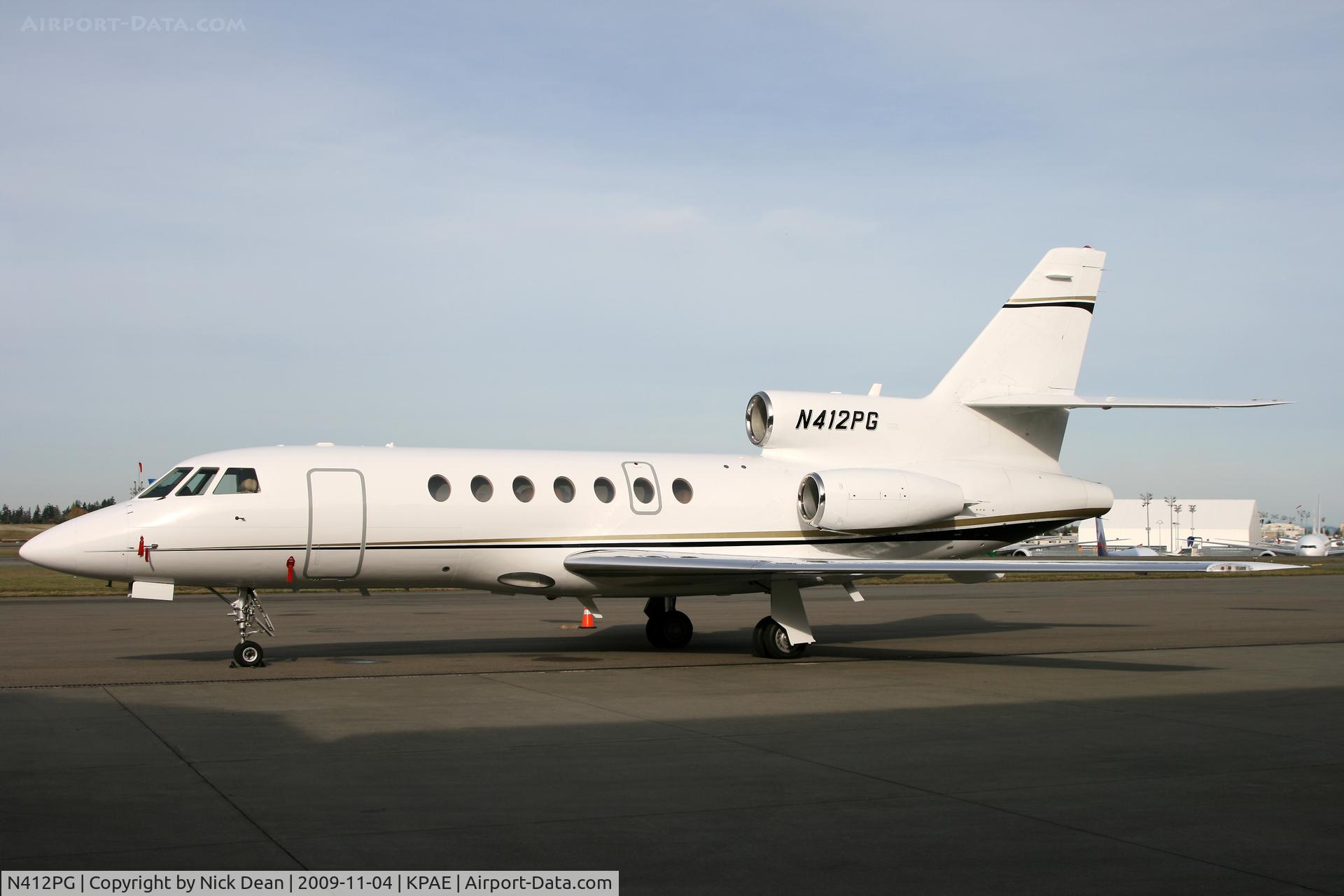 N412PG, 1982 Dassault Falcon 50 C/N 97, KPAE