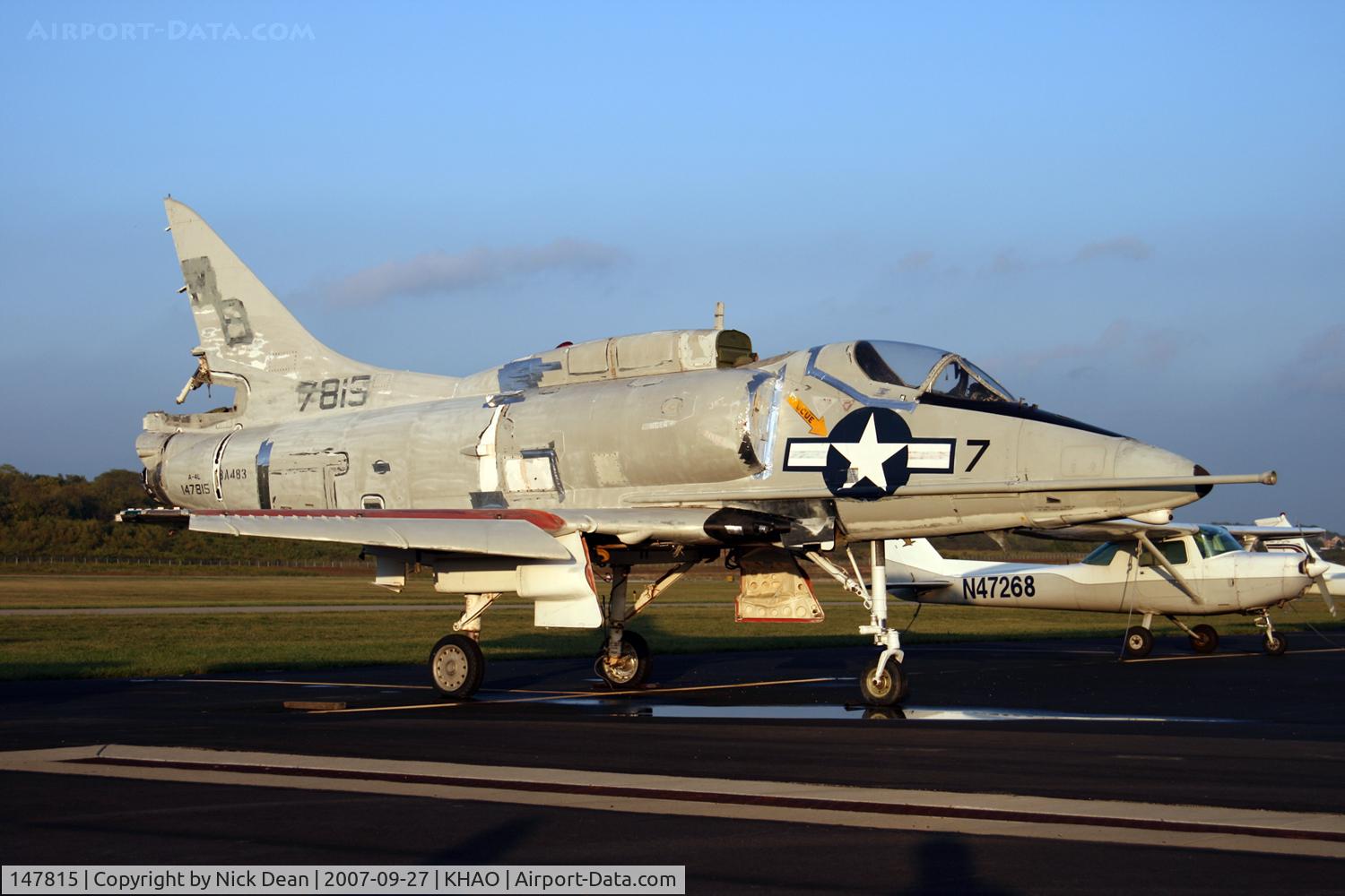 147815, Douglas A-4L Skyhawk C/N 12579, KHAO
