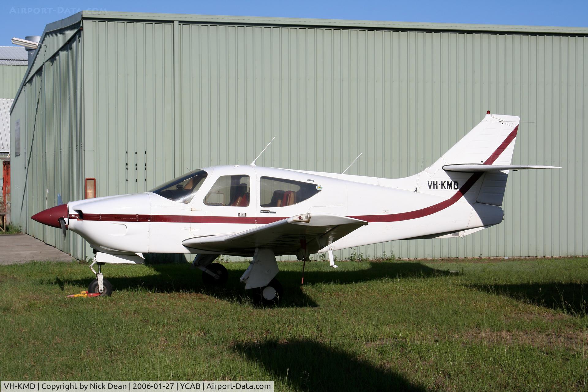 VH-KMD, 1976 Rockwell International 112 Commander C/N 485, YCAB