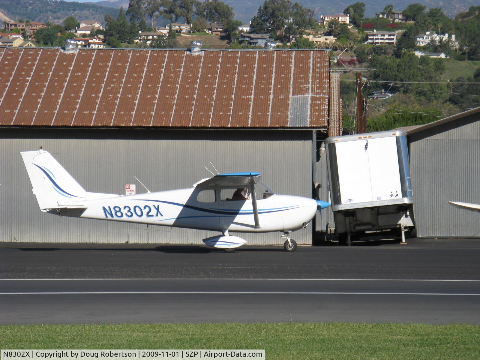 N8302X, 1961 Cessna 172C C/N 17248802, 1961 Cessna 172C, Continental O-300 145 Hp, taxi