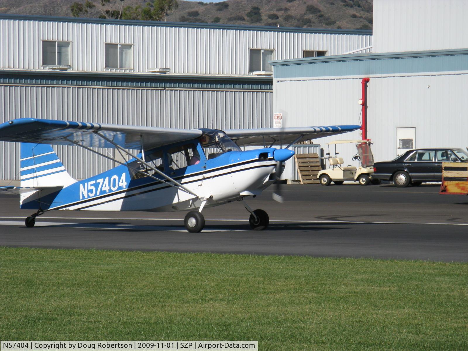 N57404, 1973 Bellanca 7ECA Citabria C/N 940-73, 1973 Bellanca 7ECA CITABRIA, Lycoming O-235 115 Hp, takeoff roll Rwy 04