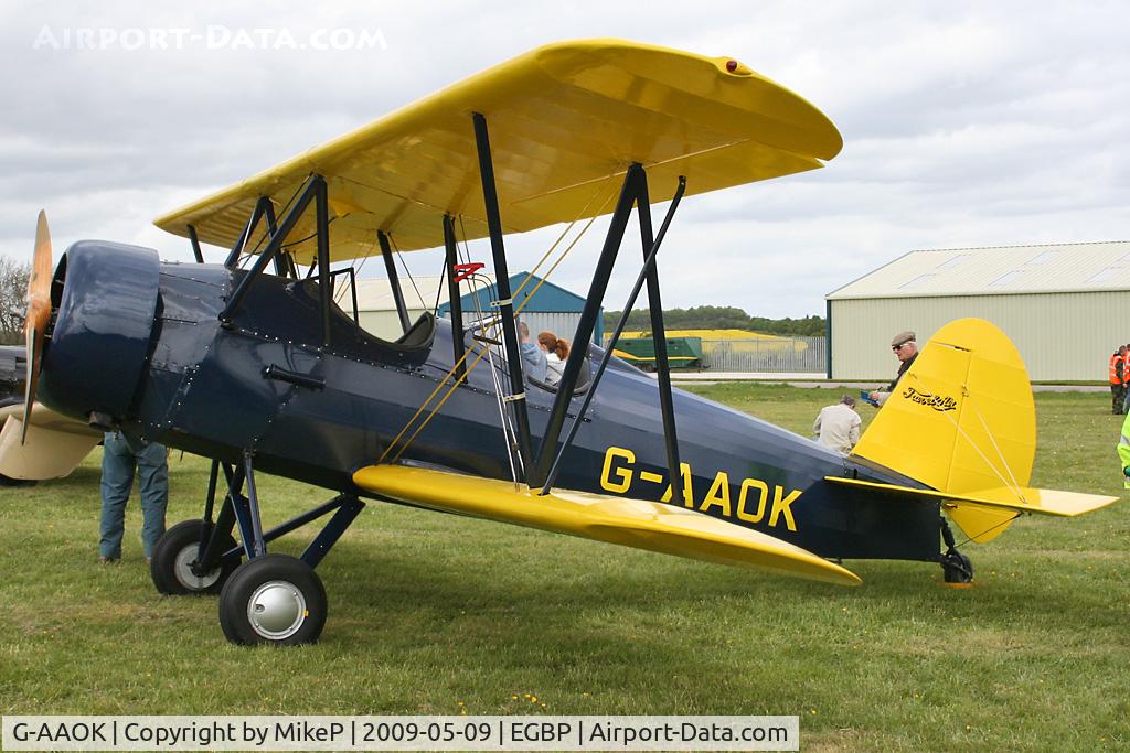 G-AAOK, 1929 Curtiss-Wright Travel Air 12Q C/N 2026, Visitor to the 2009 Great Vintage Flying Weekend.
