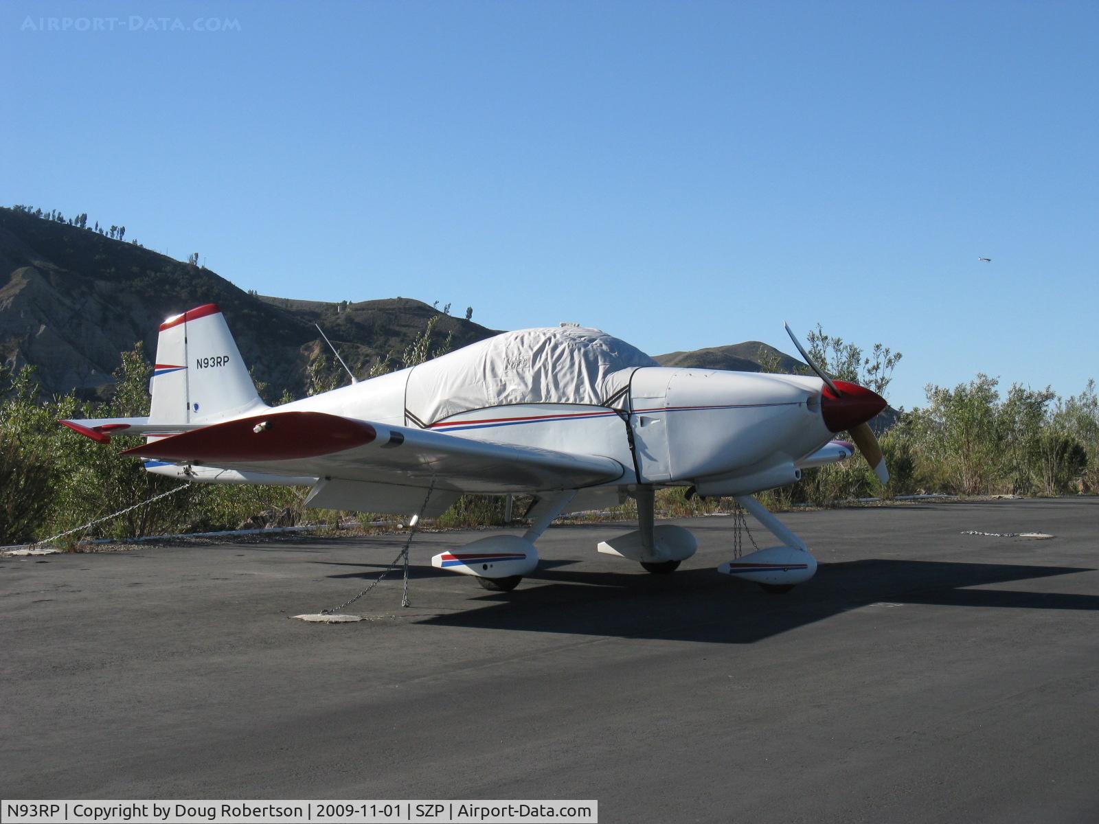 N93RP, Vans RV-6A C/N 21219, 2000 Powers VAN's RV-6A