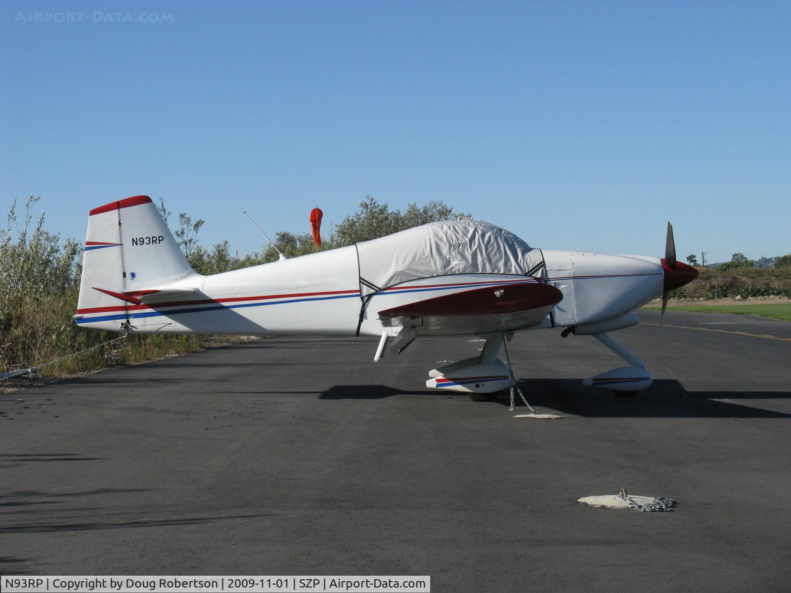 N93RP, Vans RV-6A C/N 21219, 2000 Powers VAN's RV-6A