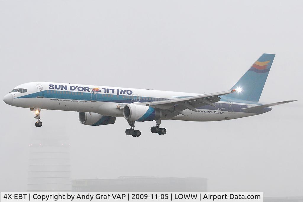 4X-EBT, 1991 Boeing 757-258/ER C/N 25036/356, Sun D`Or 757-200