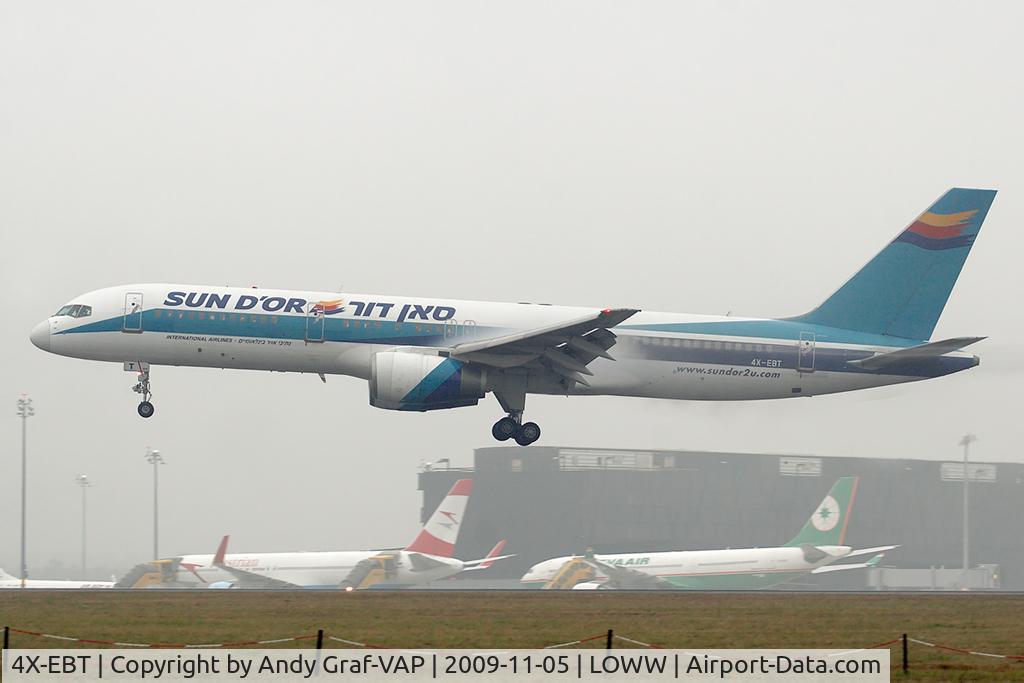 4X-EBT, 1991 Boeing 757-258/ER C/N 25036/356, Sun D`Or 757-200