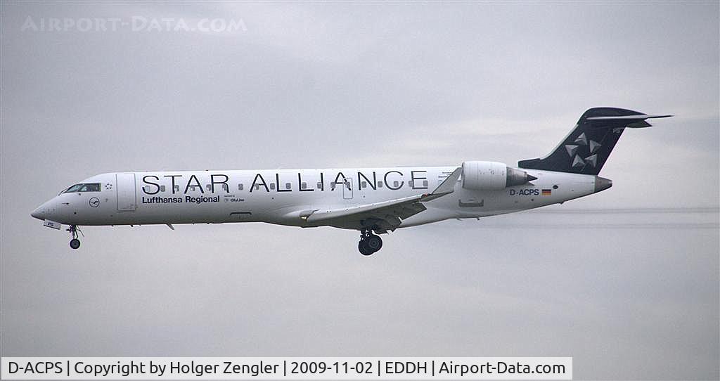 D-ACPS, 2003 Canadair CRJ-700 (CL-600-2C10) Regional Jet C/N 10100, One of Lufthansa´s arrows