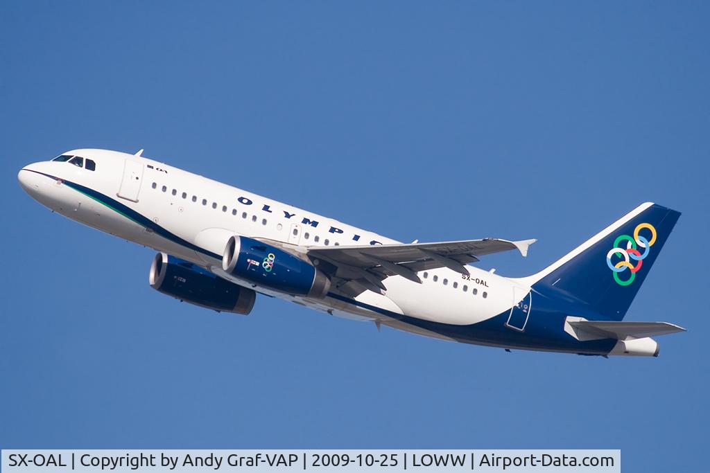 SX-OAL, 2007 Airbus A319-132 C/N 3252, Olympic Air A319