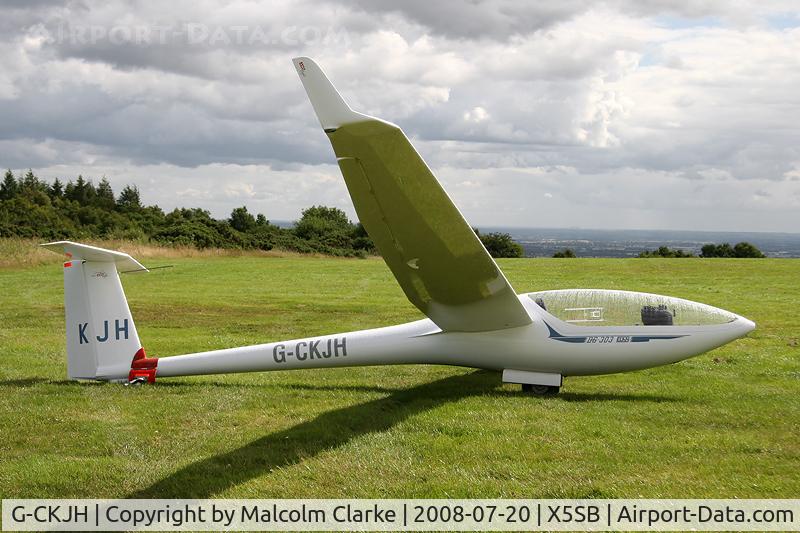 G-CKJH, 2004 AMS-Flight DG-300 Elan C/N 3E506, Glaser-Dirks DG-300 Elan at the Yorkshire Gliding Club, Sutton Bank, UK, England in 2008.