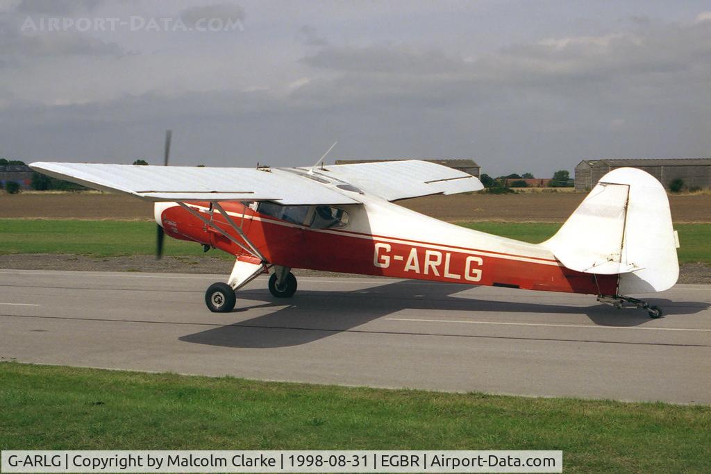 G-ARLG, 1961 Auster D4-108 C/N 3606, Auster D4-108 at Breighton Airfield.