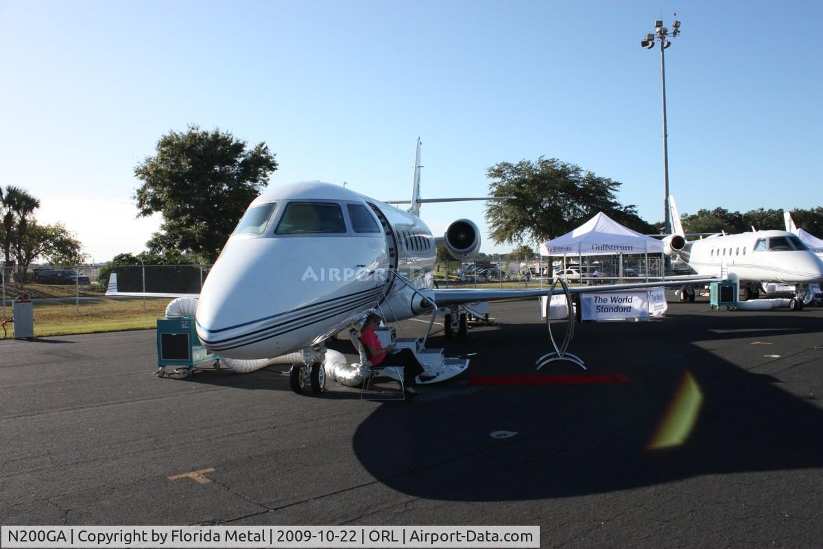 N200GA, 2008 Israel Aircraft Industries Gulfstream 200 C/N 173, Gulfstream 200