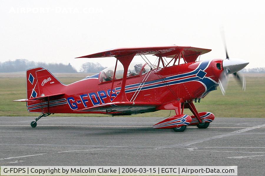 G-FDPS, 2004 Aviat Pitts S-2C Special C/N 6066, Aviat Pitts S-2C. At Cranfield Airport.