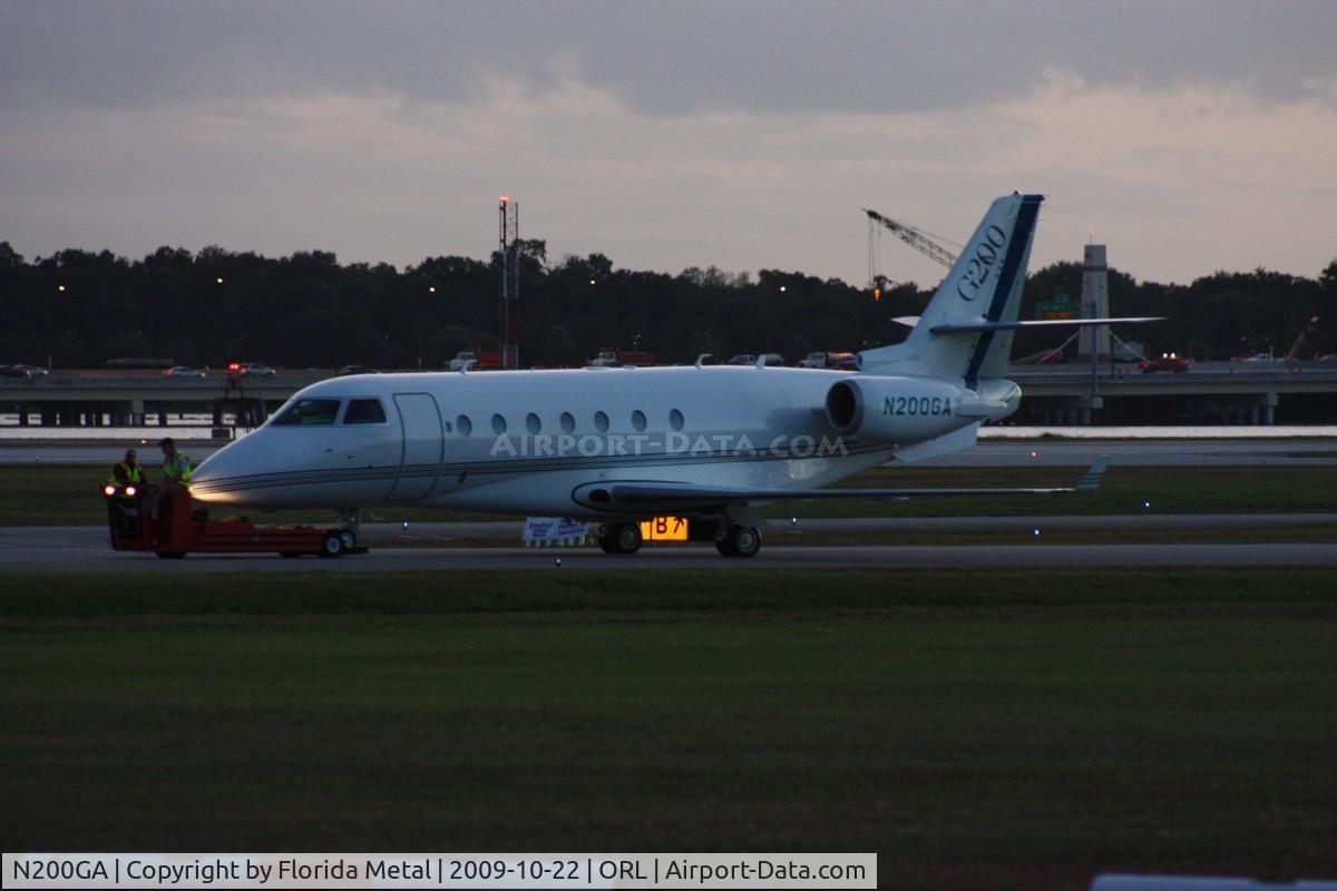 N200GA, 2008 Israel Aircraft Industries Gulfstream 200 C/N 173, Gulfstream 200