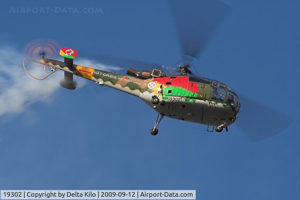 19302, Sud SE-3160 Alouette III C/N 1573, Red Bull Air Race Porto-Portugal Air Force-	Sud SE-3160 Alouette III
