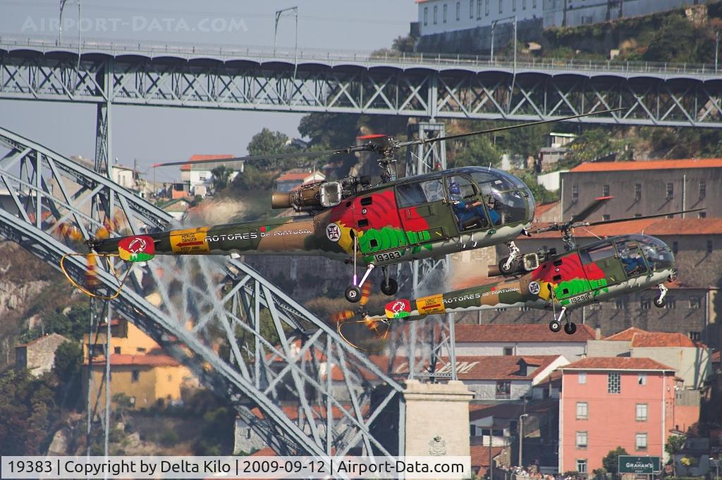 19383, Aérospatiale SA-316B Alouette III C/N 1840, Red Bull Air Race Porto-Portugal Air Force-	Sud SE-3160 Alouette III