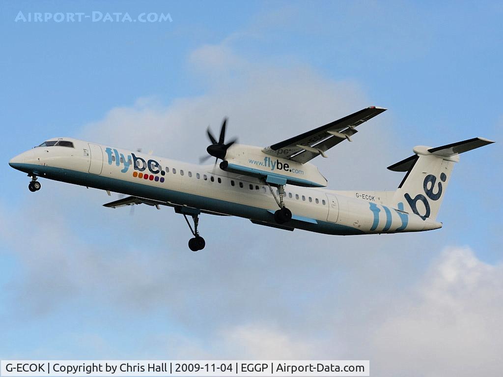 G-ECOK, 2008 Bombardier DHC-8-402Q Dash 8 C/N 4230, flybe, DHC-8-402 Dash 8