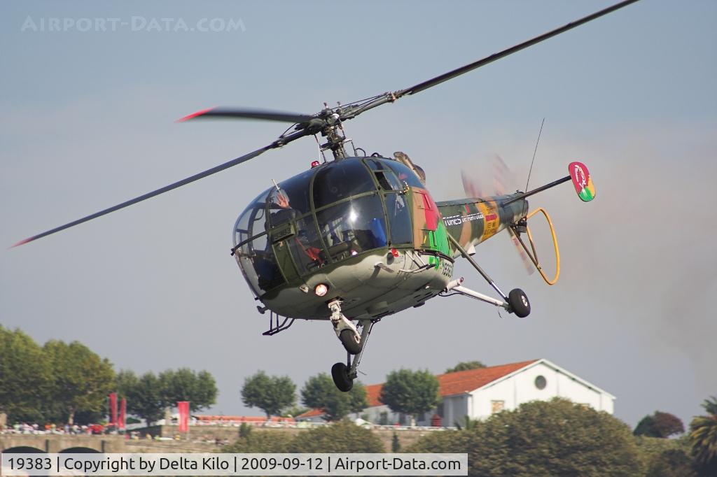 19383, Aérospatiale SA-316B Alouette III C/N 1840, Red Bull Air Race Porto-Portugal Air Force-	Sud SE-3160 Alouette III