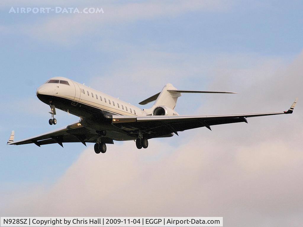 N928SZ, 1999 Bombardier BD-700-1A10 Global Express XRS C/N 9056, GEX Leasing Corp