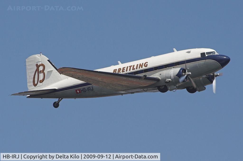 HB-IRJ, 1940 Douglas DC-3A-S4C4G C/N 2204, Red Bull Air Race Porto-BREITLING