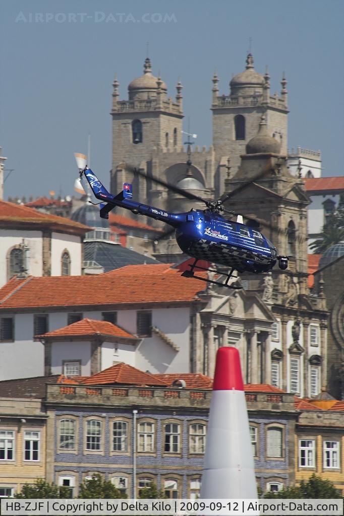 HB-ZJF, 1971 MBB Bo-105CBS-4 C/N S-13, Red Bull Air Race Porto
