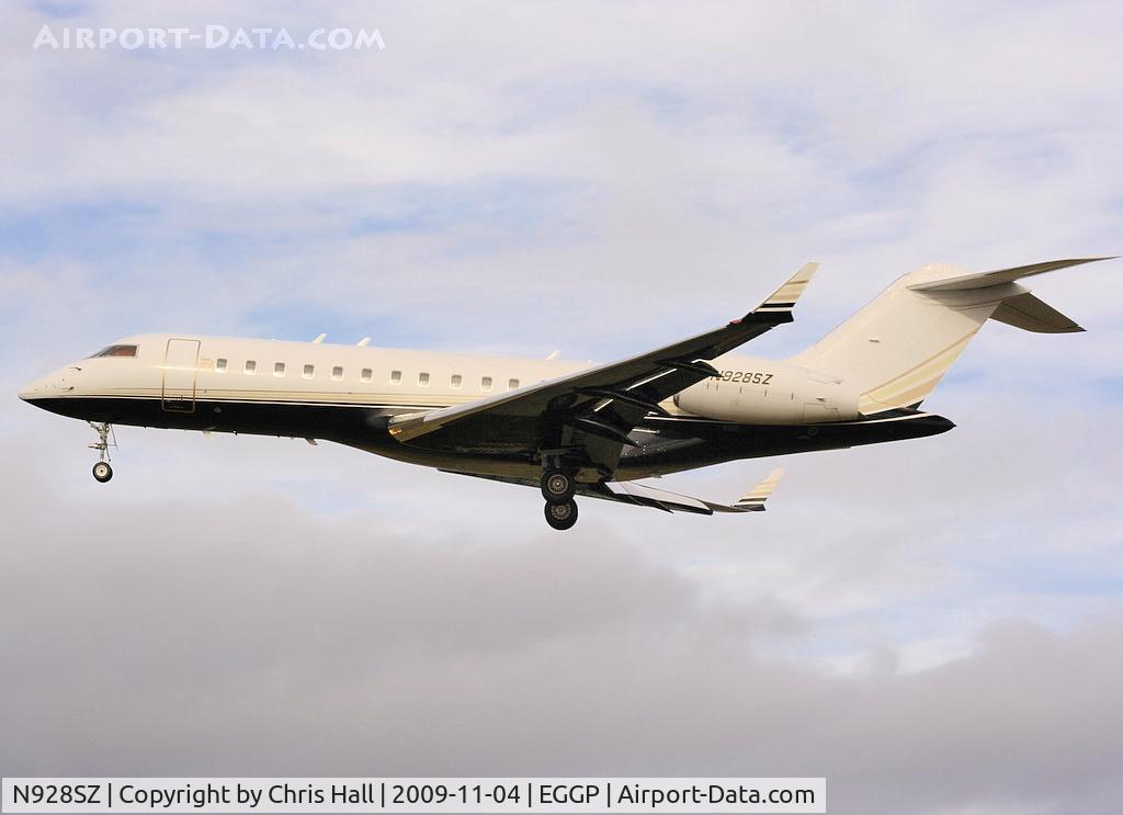 N928SZ, 1999 Bombardier BD-700-1A10 Global Express XRS C/N 9056, GEX Leasing Corp