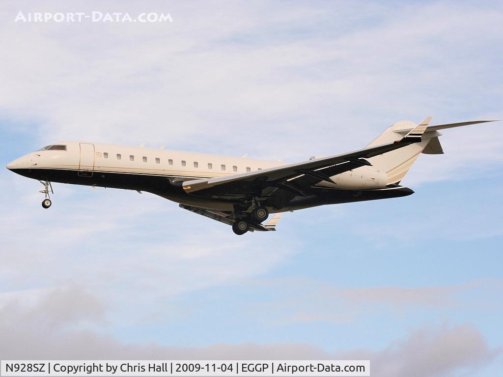 N928SZ, 1999 Bombardier BD-700-1A10 Global Express XRS C/N 9056, GEX Leasing Corp
