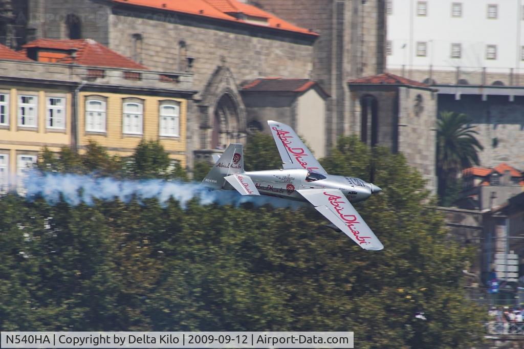 N540HA, 1999 Zivko Edge 540 C/N 0025, Red Bull Air Race Porto-Hannes Arch