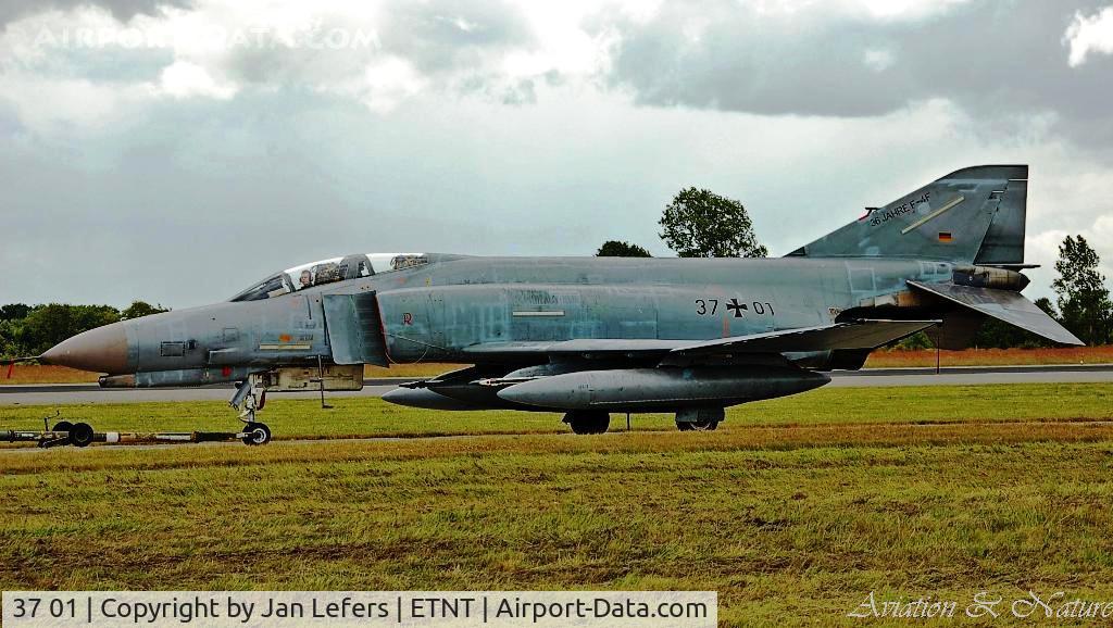 37 03, 1972 McDonnell Douglas F-4F Phantom II C/N 4342, Mc Donnel F-4F Phantom German Air Force
