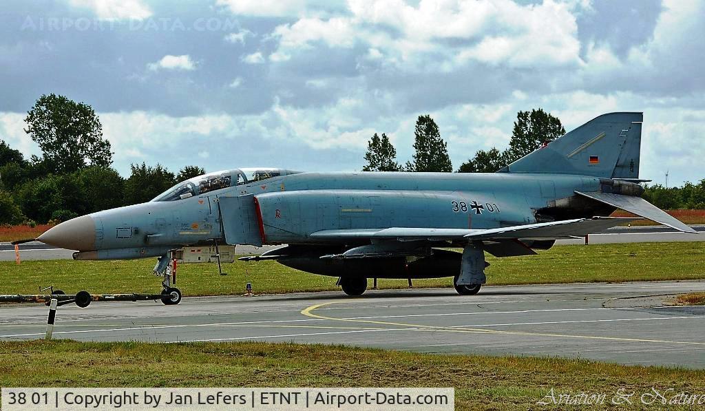 38 01, 1972 McDonnell Douglas F-4F Phantom II C/N 4607, German Air Force