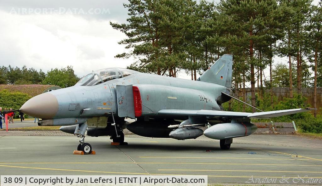 38 09, 1972 McDonnell Douglas F-4F Phantom II C/N 4631, F-4F Phantom German Air Force