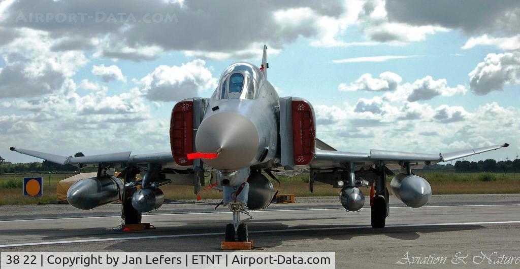38 22, 1972 McDonnell Douglas F-4F Phantom II C/N 4671, F-4F Phantom German Air Force