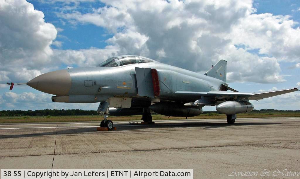38 55, 1972 McDonnell Douglas F-4F Phantom II C/N 4763, German Air Force