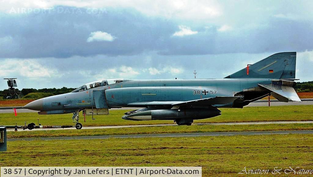 38 57, 1972 McDonnell Douglas F-4F Phantom II C/N 4767, German Air Force